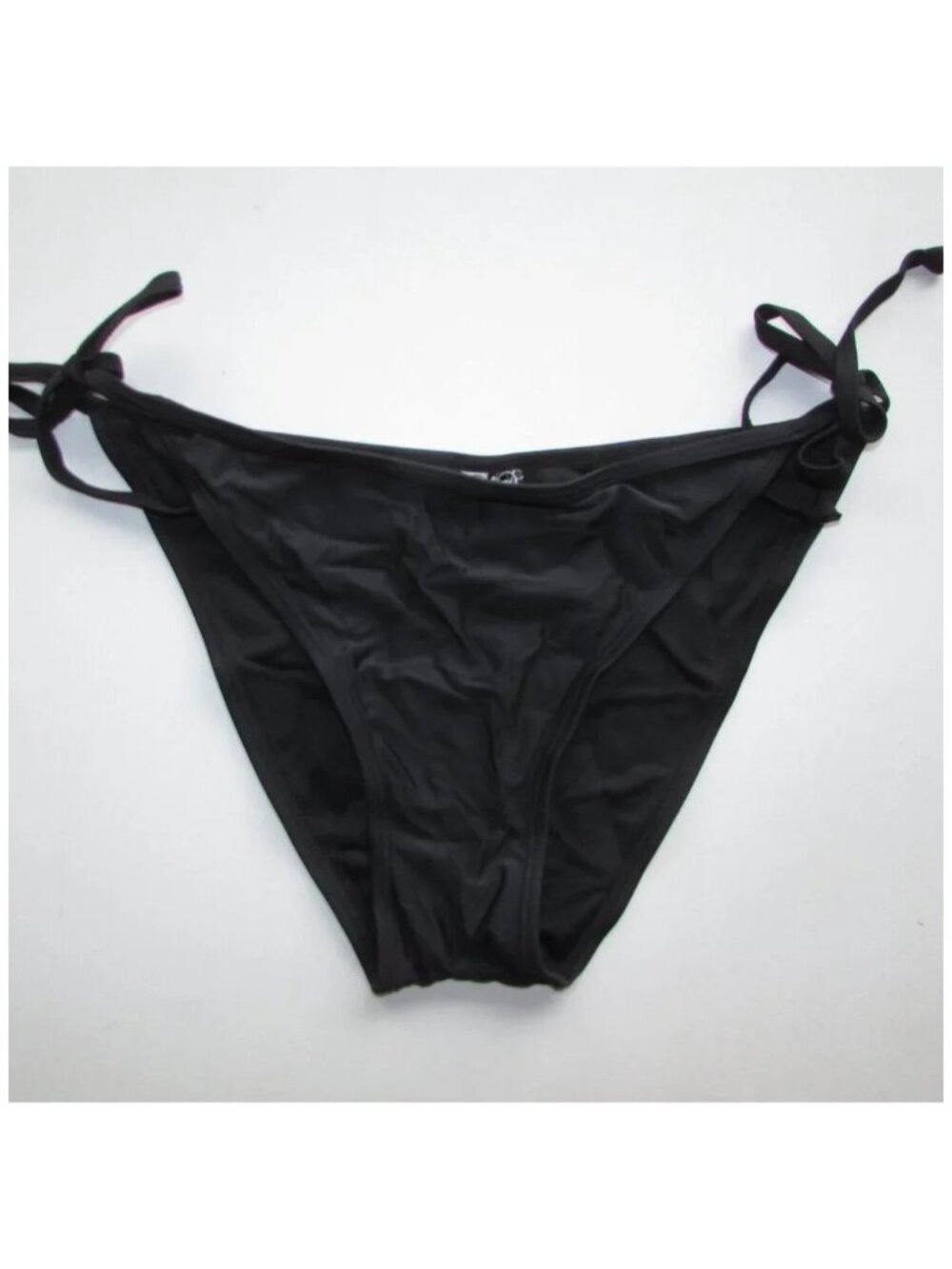 Black Classic String Bikini Bottoms - Large